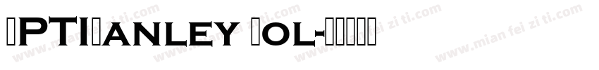 OPTIDanley Bol字体转换